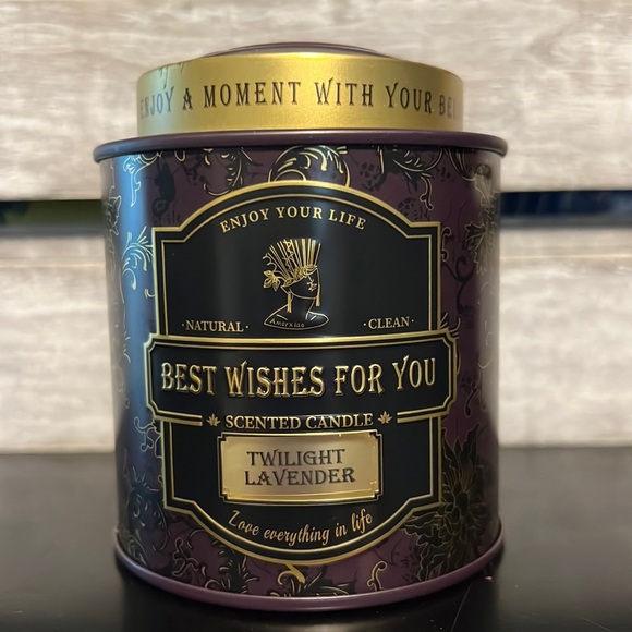 Enjoy Your Life Twilight Lavender Candle 100% Natural Cotton Wick Burn 60-65 Hrs - Picture 4 of 7